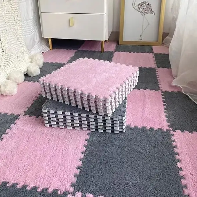 Modular Self-Adhesive Carpet Tiles